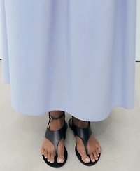 Mango Women's Flared Cotton Skirt