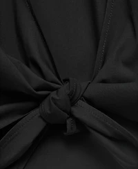 Mango Women's Back Bowtie Crop Top