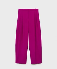 Mango Women's Pleat Detail Pants