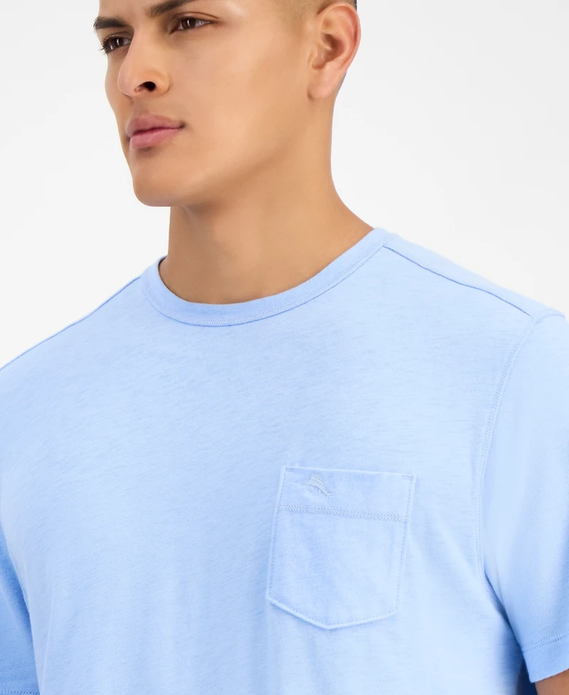 Tommy Bahama Men's Short Sleeve Crewneck Pocket Canal T-Shirt
