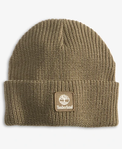 Timberland Men's Logo Cuff Fisherman Beanie