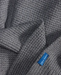 Cole Haan Men's Waffle-Knit Scarf