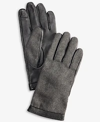 Cole Haan Men's Woven-Back Gloves