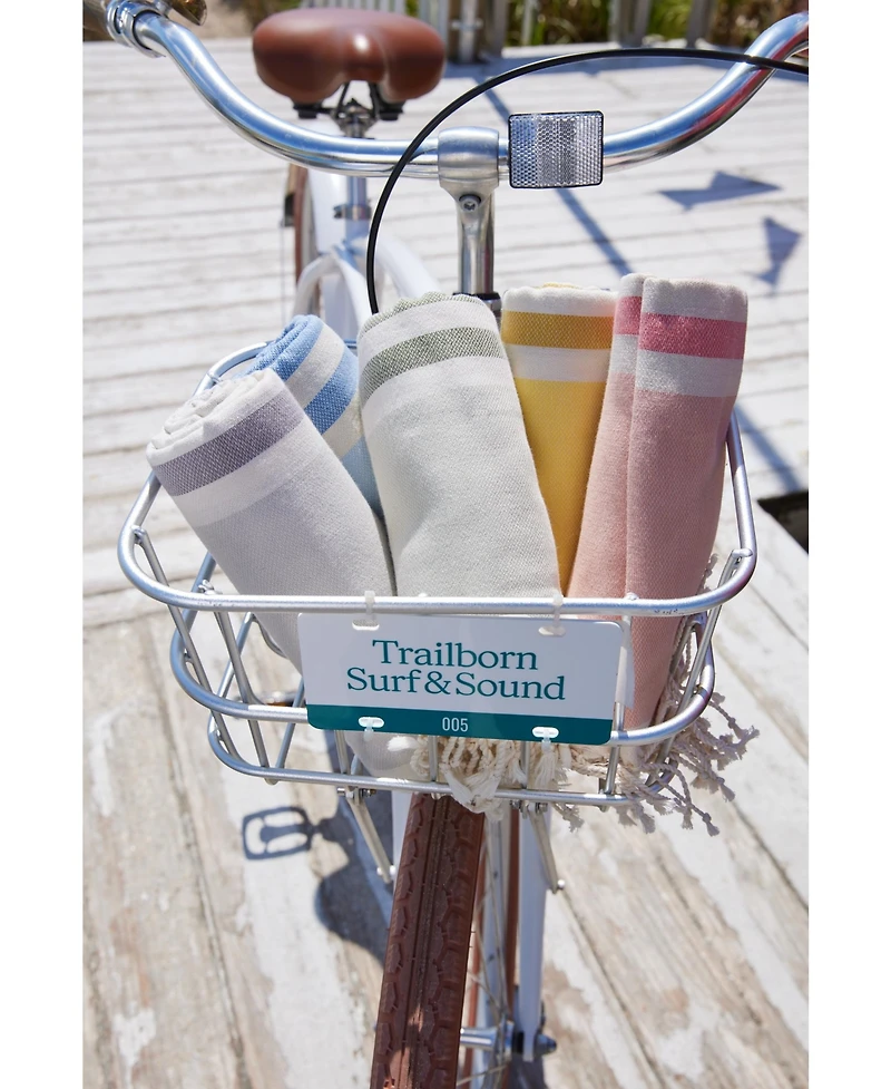 Feelgoodz Artisan Crafted Cotton Turkish Towel Beach Bath Oeko-Tex Certified