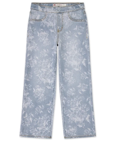 Levi's Big Girls Pull On Wide Leg Floral Pants