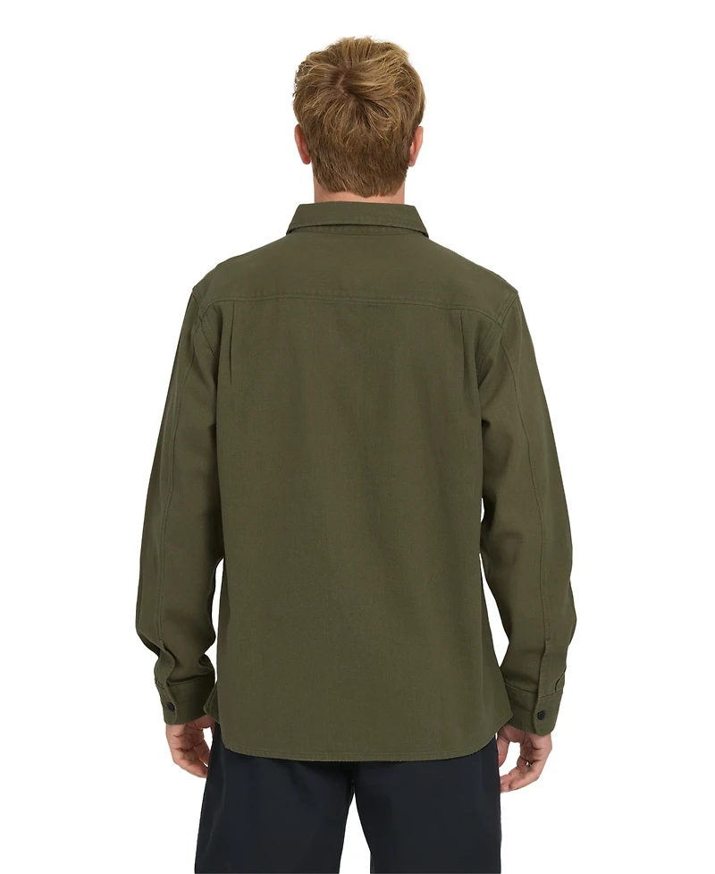 Quiksilver Men's Heron Long Sleeve Shirt