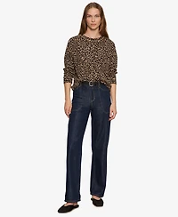 Sanctuary Women's 24/7 Popover Crew Neck Top