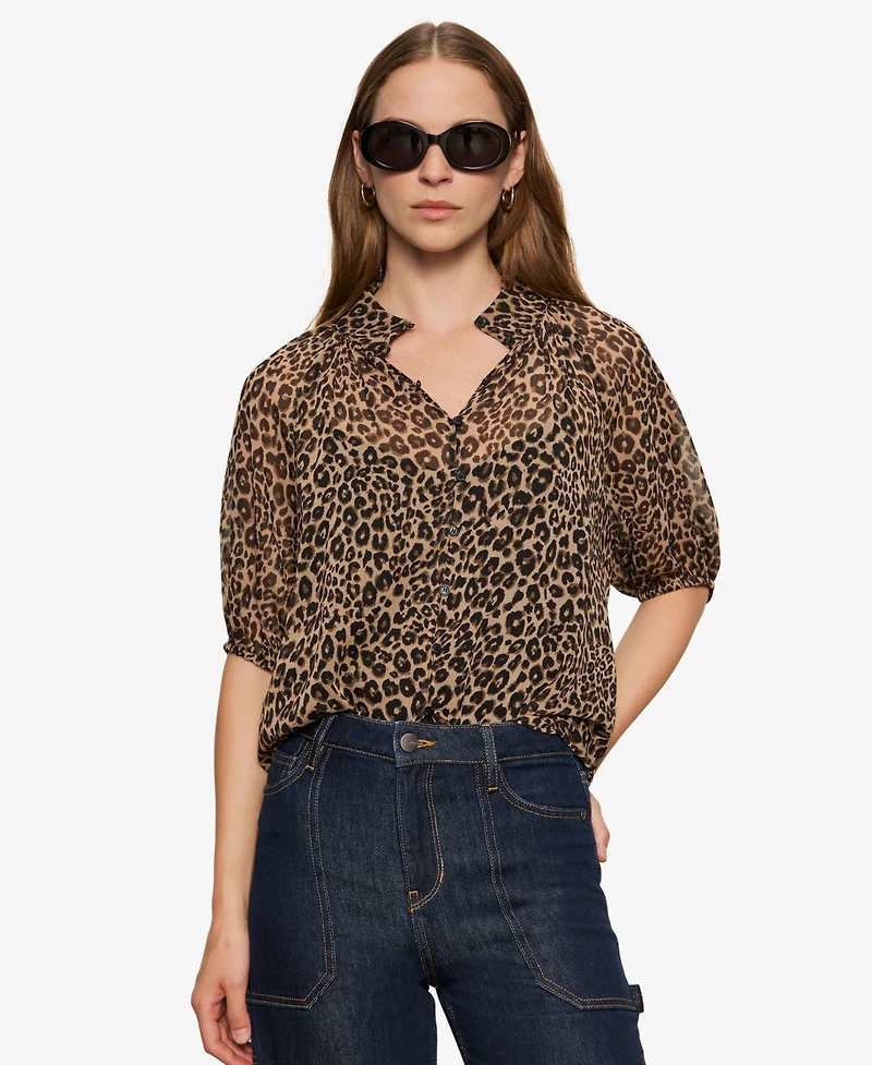 Sanctuary Women's Keep Me Close Collared Blouse