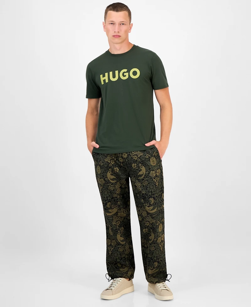 Hugo Boss Men's Dulivio Short Sleeve Crewneck Graphic T-Shirt