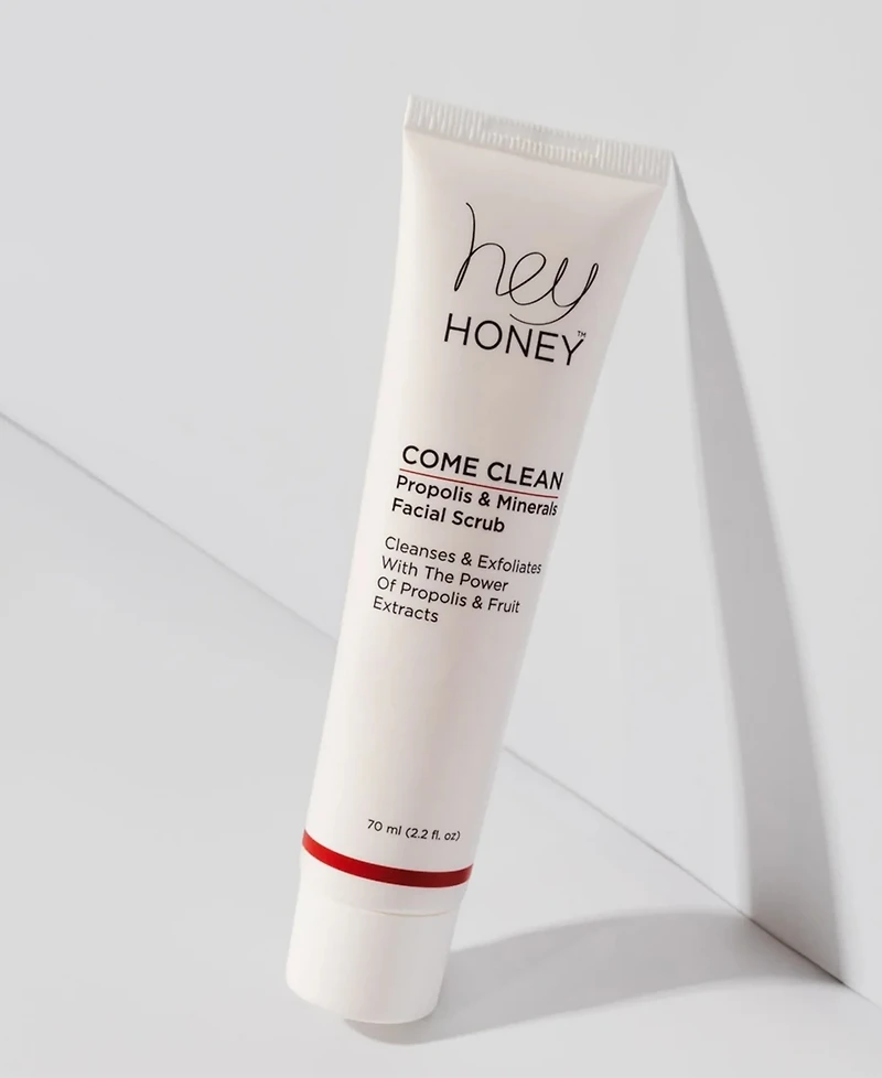 Hey Honey Come Clean Facial Scrub with Propolis Minerals, 70 ml