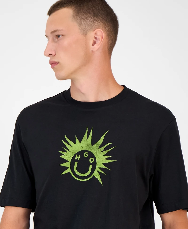 Hugo By Boss Men's Nugix Cotton Graphic T-Shirt