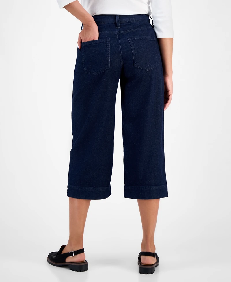 Style & Co Women's High Rise Culotte Jeans, Macy's Exclusive