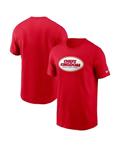 Nike Men's Red Kansas City Chiefs Primetime Local Essential T-Shirt