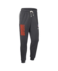 Nike Men's Anthracite Cleveland Browns Sideline Ground Game Performance Taper Pants