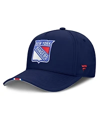 Fanatics Men's Navy New York Rangers 2025 Nhl Draft Authentic Pro On-Stage Podium A-Frame Adjustable Hat