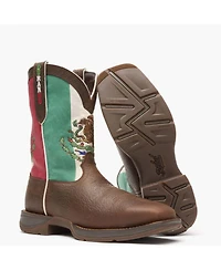 Durango Men's Rebel by Steel Toe Mexico Flag Western Boot
