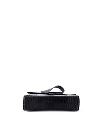 Pre-Owned Balenciaga Xs Downtown Soft Hourglass Shoulder Bag Embossed Leather