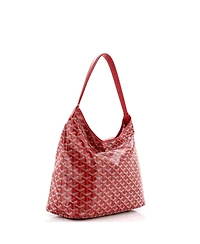 Pre-Owned Goyard Boheme Hobo Printed Coated Canvas