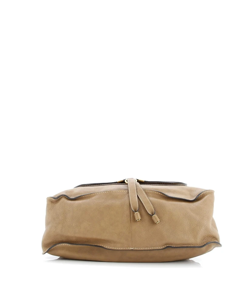 Pre-Owned Chloe Large Marcie Shoulder Bag Leather