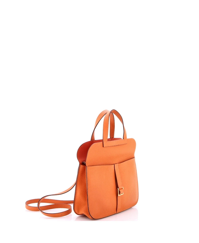 Pre-Owned Hermes 25 Halzan Bag Clemence