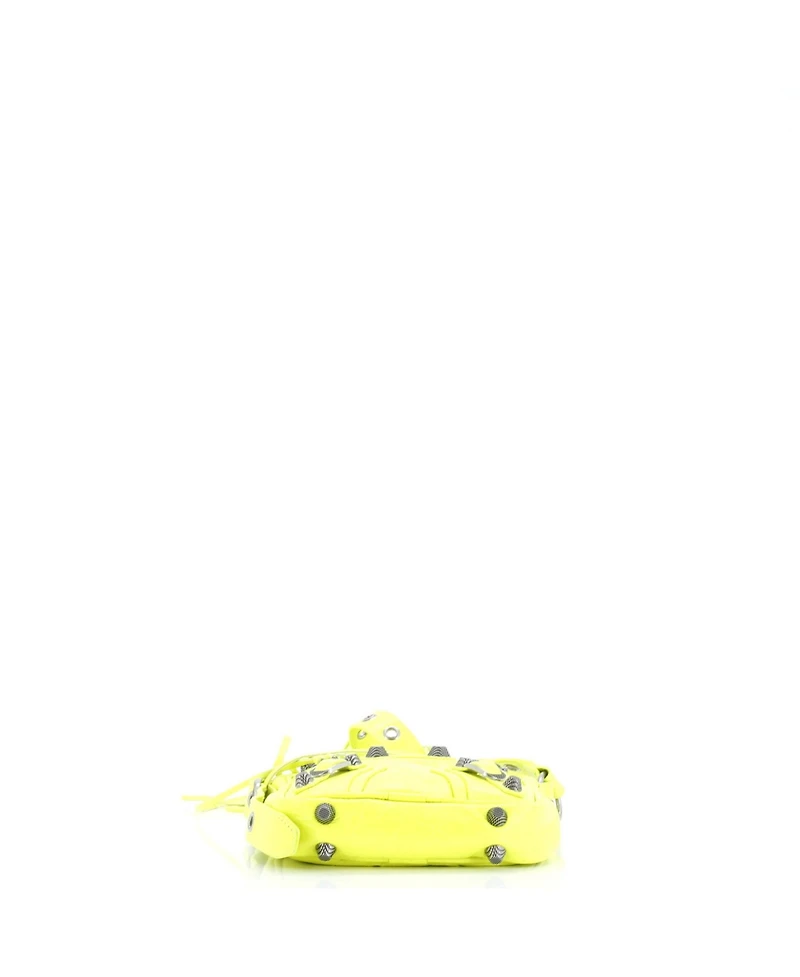 Pre-Owned Balenciaga Le Cagole Giant Studs Crossbody Bag Leather
