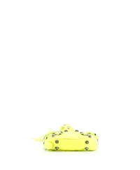 Pre-Owned Balenciaga Le Cagole Giant Studs Crossbody Bag Leather