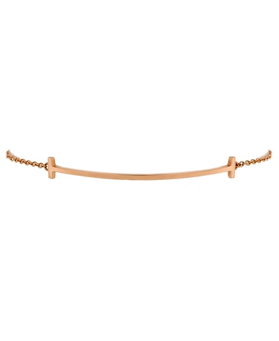 Pre-Owned Tiffany & Co. T Smile Chain Bracelet