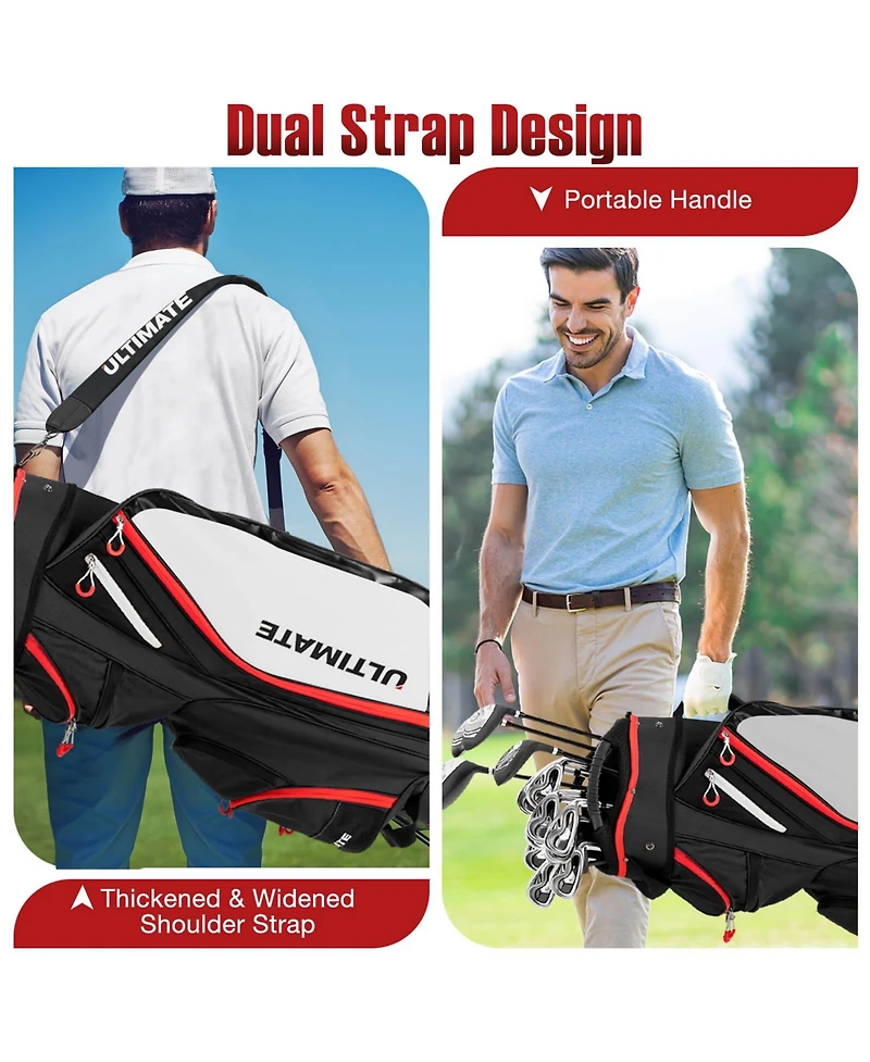 Mecale Lightweight and Large Capacity Golf Cart Bag