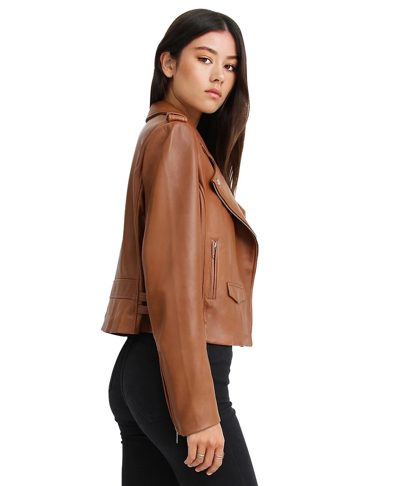 Belle & Bloom Women's Just Friends Leather Jacket
