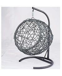 Streamdale Furniture Cat Swing Bed with Stand