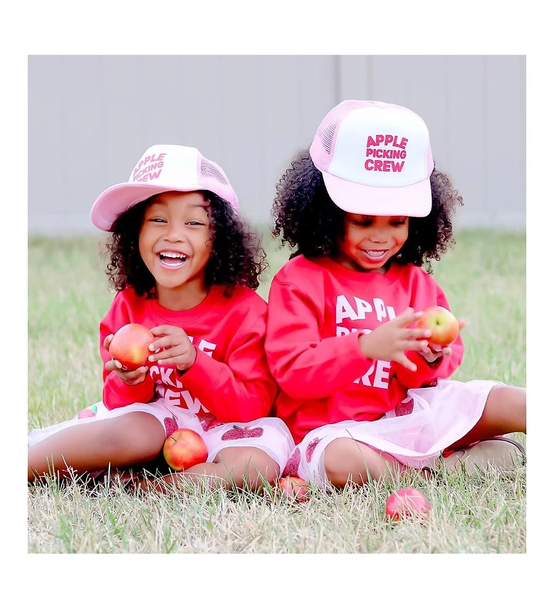 Sweet Wink Girls Apple Picking Crew Hat