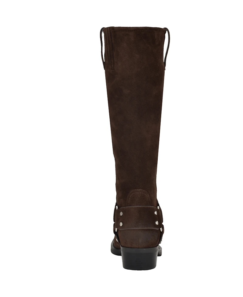 Guess Women's Felysse Tall Western Moto Boots