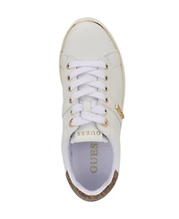 Guess Women's Britz Low Profile Lace-Up Sneakers
