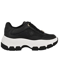 Guess Women's Berrett Quattro G Lace-Up Platform Hiker Sneakers