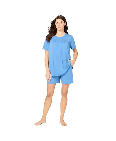 Woman Within Women's Serenada Shorty Pajamas