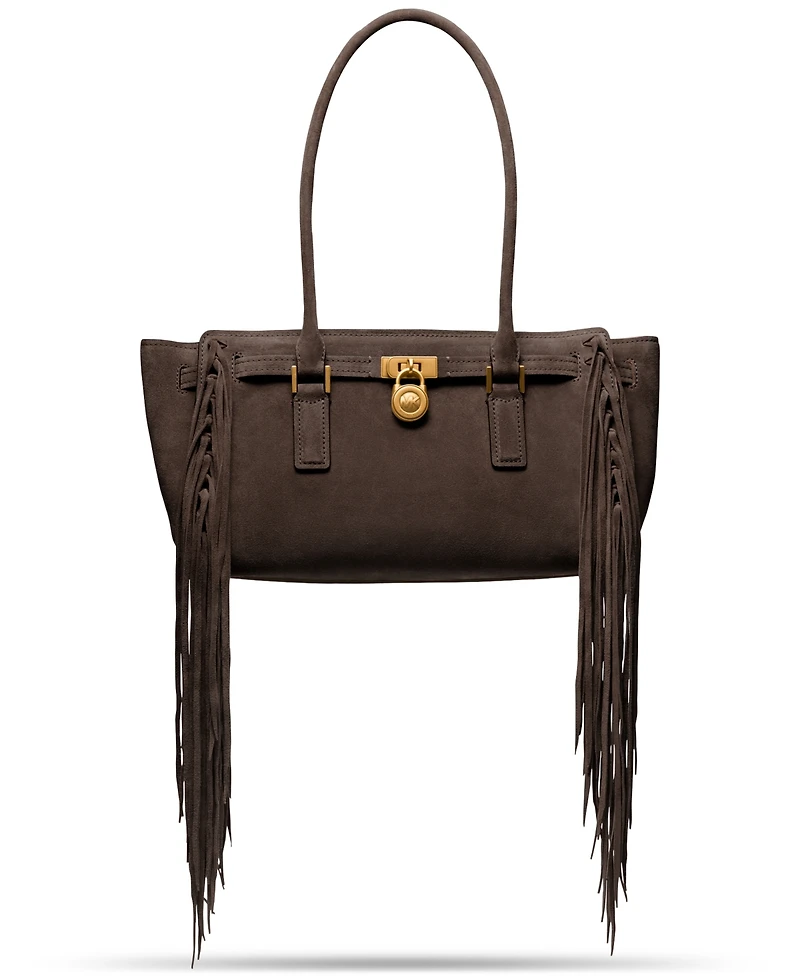 Michael Kors Hamilton Moderne Medium Leather East West Shoulder Tote