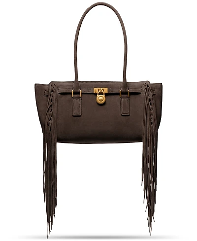 Michael Kors Hamilton Moderne Medium Leather East West Shoulder Tote