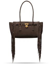Michael Kors Hamilton Moderne Medium Leather East West Shoulder Tote