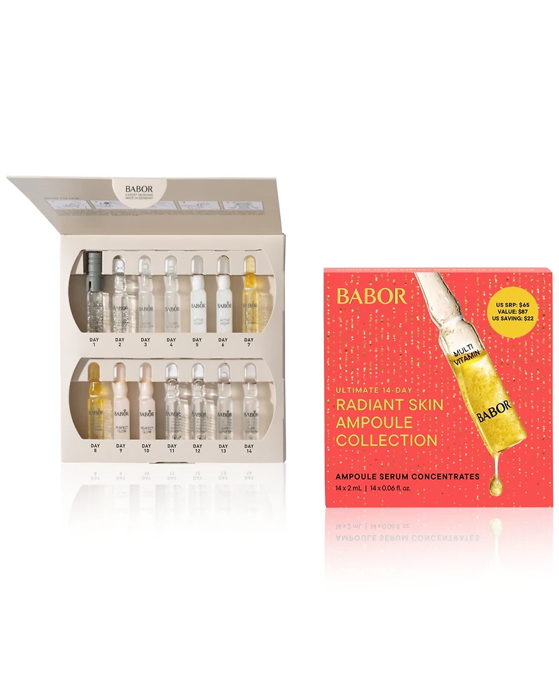 Babor 14-Pc. Ultimate Radiant Skin Ampoule Set