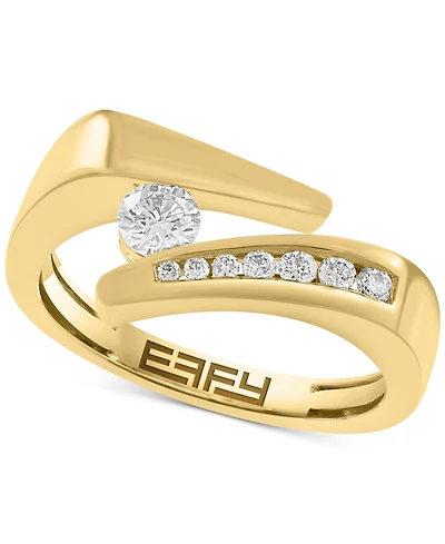 Effy Diamond Tension-Set Bypass Ring (1/3 ct. t.w.) in 14k Gold