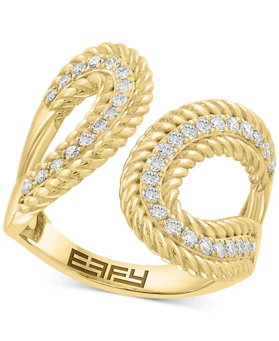 Effy Collection Diamond Ring (1/2 ct. t.w.) in 14k Yellow Gold