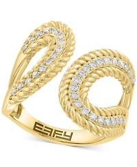 Effy Collection Diamond Ring (1/2 ct. t.w.) in 14k Yellow Gold