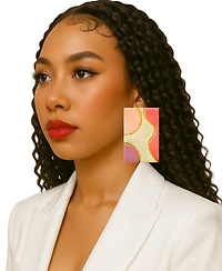 Swanky Designs Harper Studs Geometric Earrings