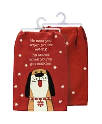 Primitives by Kathy He Knows When You've Got Cookies Kitchen Towel Set