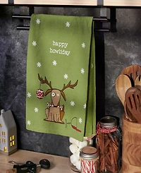 Primitives by Kathy Happy Howliday Kitchen Towel