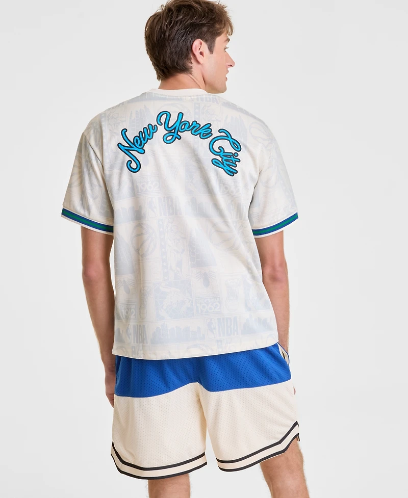 Macy's Marvel X Nba Men's Spider-Man 62 Short Sleeve Jersey, Exclusive