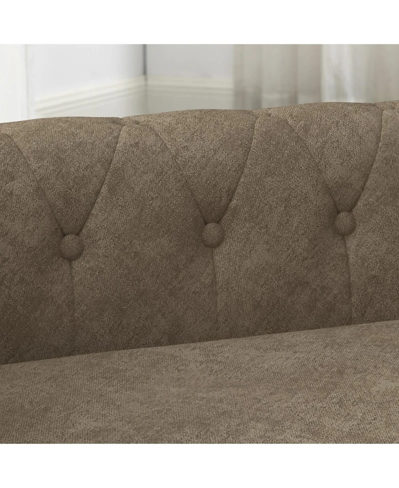 Streamdale Furniture Elegant Elevated Dog Sofa Bed - Brown