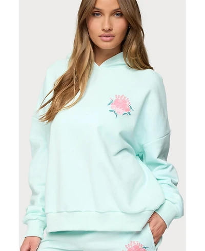 Edikted Women's Beach Bloom Hoodie
