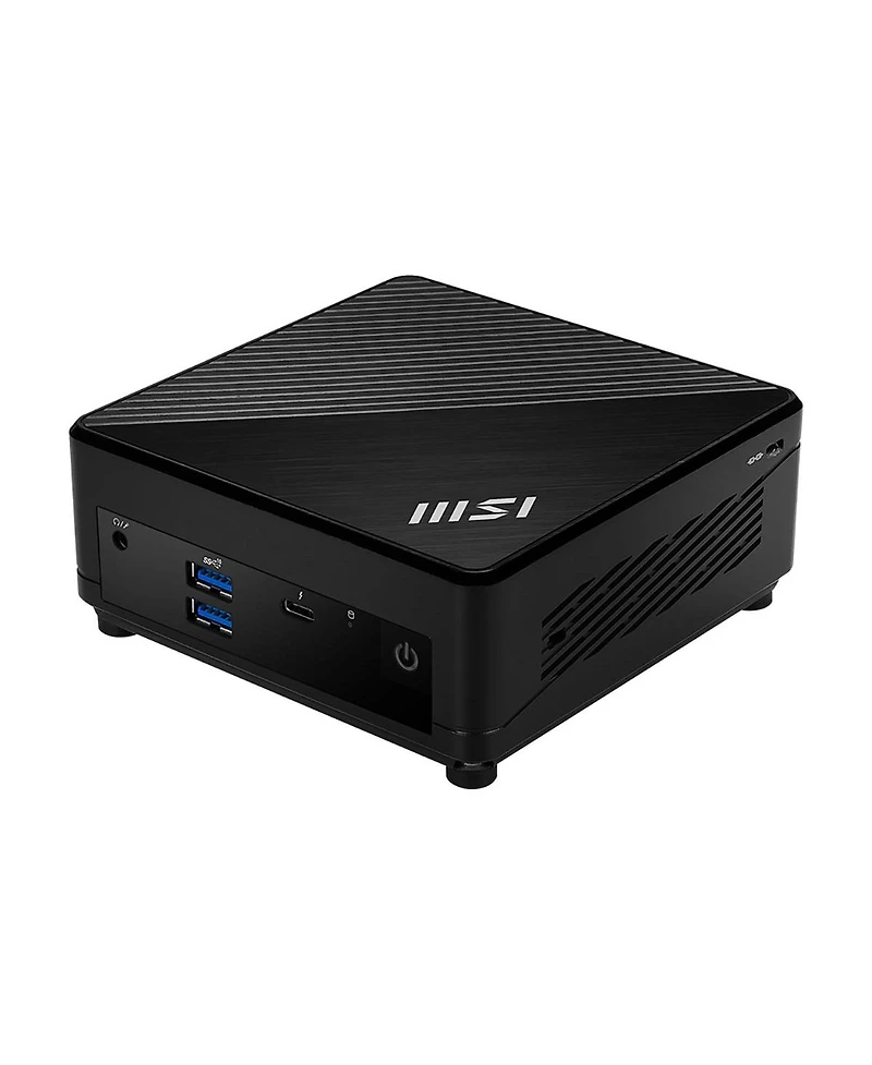 Msi Cubi 5 12M-265US Mini Desktop Computer, Intel Core i7-1255U 1.7GHz, 16GB Ram, 1TB Ssd, Windows 11 Pro, Black
