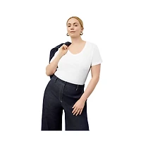 M.m.LaFleur Women's Kenya T-Shirt - Organic Cotton Slub